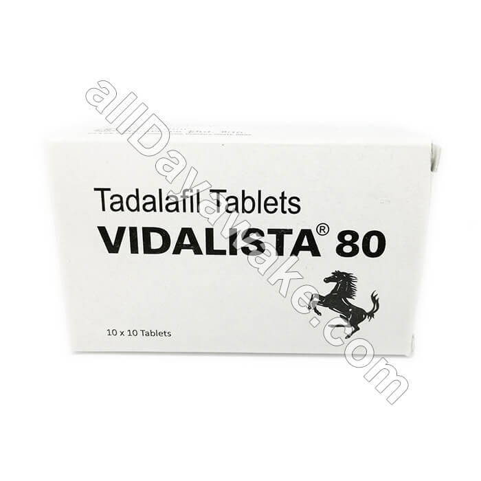 Vidalista 80 Mg Tablet (Tadalafil) Uses, Benefits, Reviews
